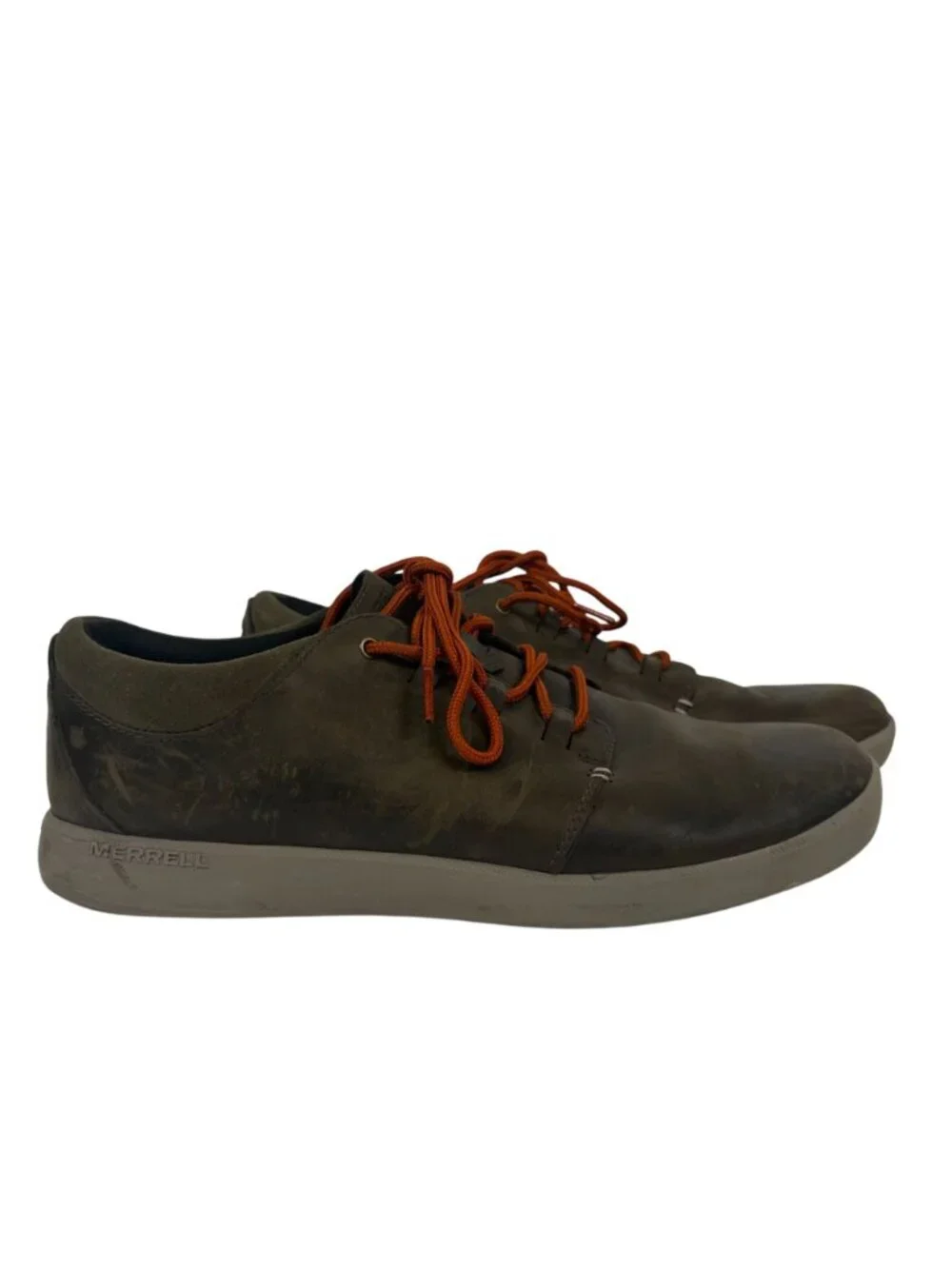 Merrell Freewheel 2 Shoes Mens Size 11.5 Brown Leather Casual